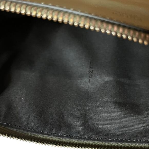 Fendi Vocabulary Fantastic Leather Clutch Moss Green 7N0078 - Picture 8 of 10